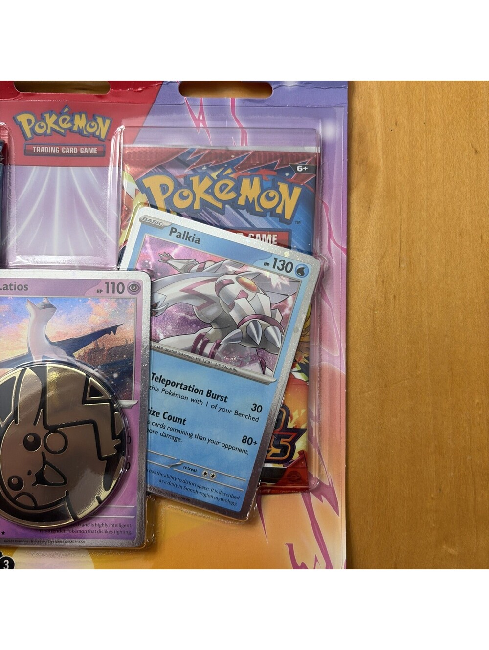 POKEMON Enhanced 2 Pack Blister Pack w/Latios, Zekrom & Palkia Journey Destined - Picture 2 of 6